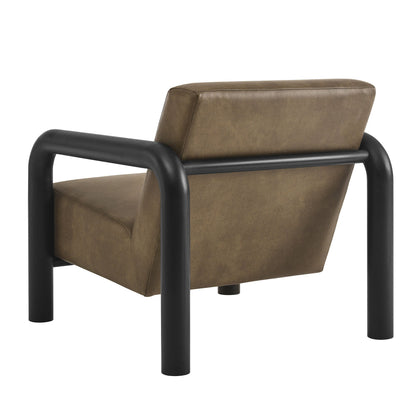 Sereno Vegan Leather Accent Chair by Modway