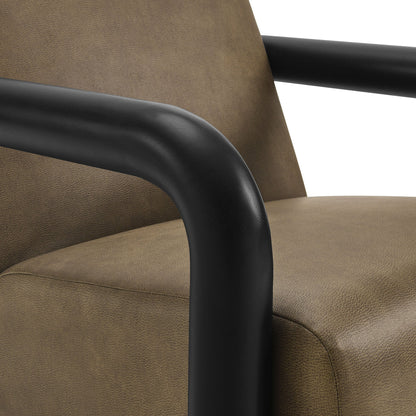 Sereno Vegan Leather Accent Chair by Modway