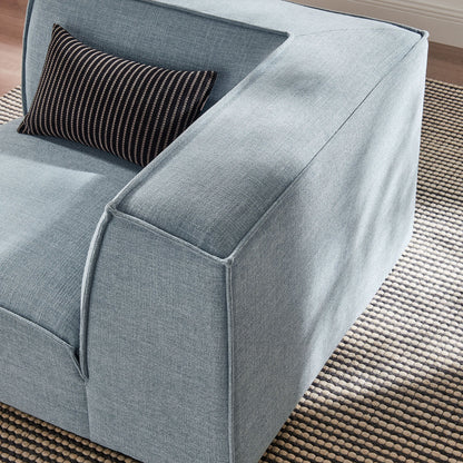 Restore Performance Fabric Upholstered Modular Corner Chair by Modway