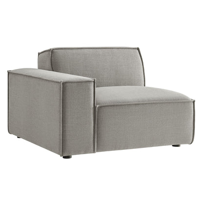 Restore Performance Fabric Upholstered Left-Facing Modular Lounge Chair by Modway