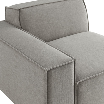 Restore Performance Fabric Upholstered Left-Facing Modular Lounge Chair by Modway