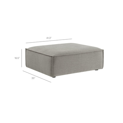 Restore Performance Fabric Upholstered Modular Ottoman by Modway