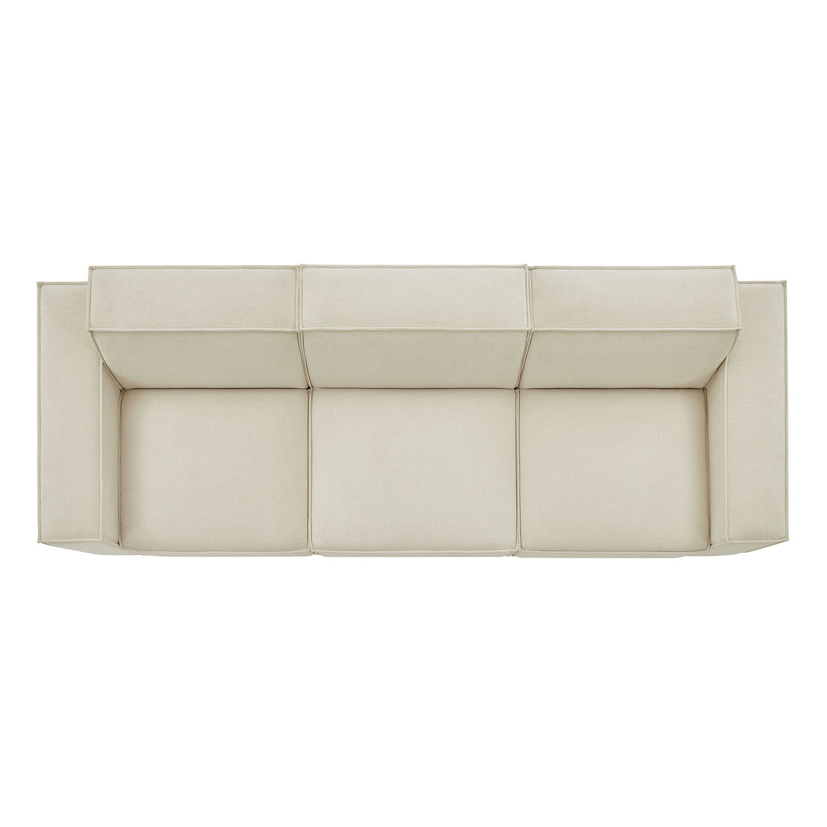 Restore 3-Piece Performance Fabric Upholstered Modular Sofa Set by Modway