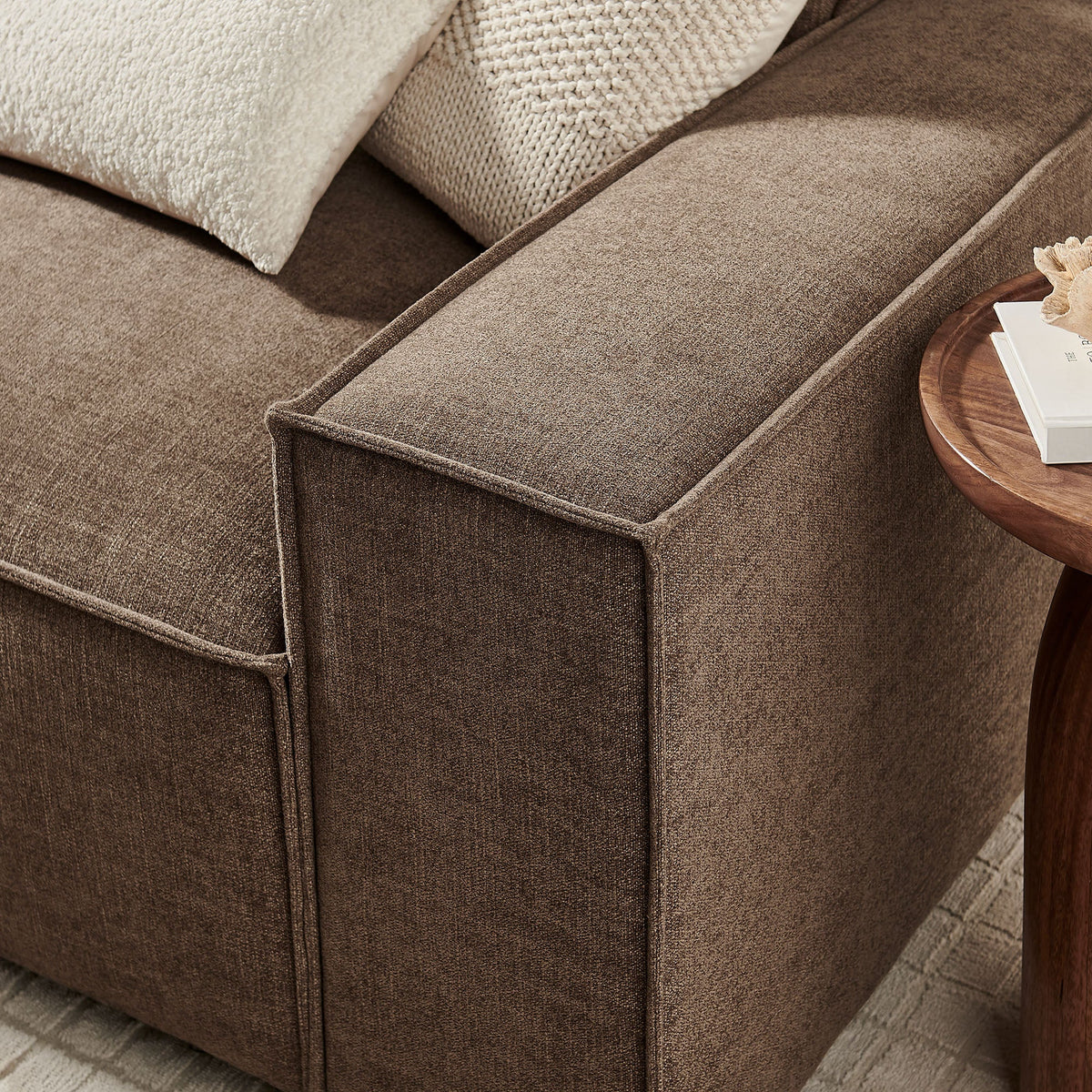 Restore 3-Piece Performance Fabric Upholstered Modular Sofa Set by Modway
