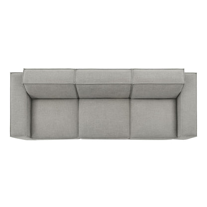 Restore 3-Piece Performance Fabric Upholstered Modular Sofa Set by Modway