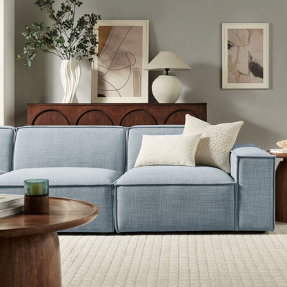 Restore 3-Piece Performance Fabric Upholstered Modular Sofa Set by Modway