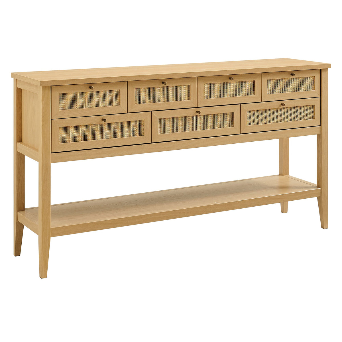 Soma 62 Inch Rattan Console Table by Modway