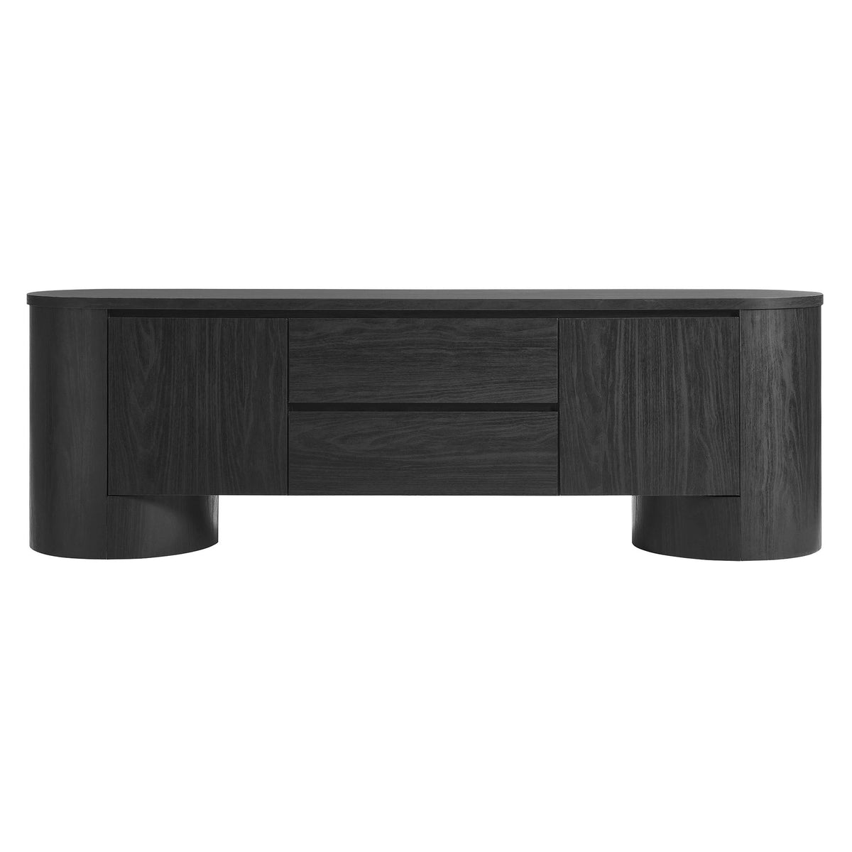 Duval 71 Inch Oval TV Cabinet by Modway