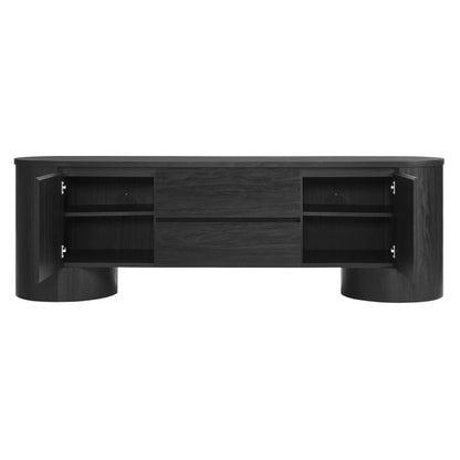 Duval 71 Inch Oval TV Cabinet by Modway