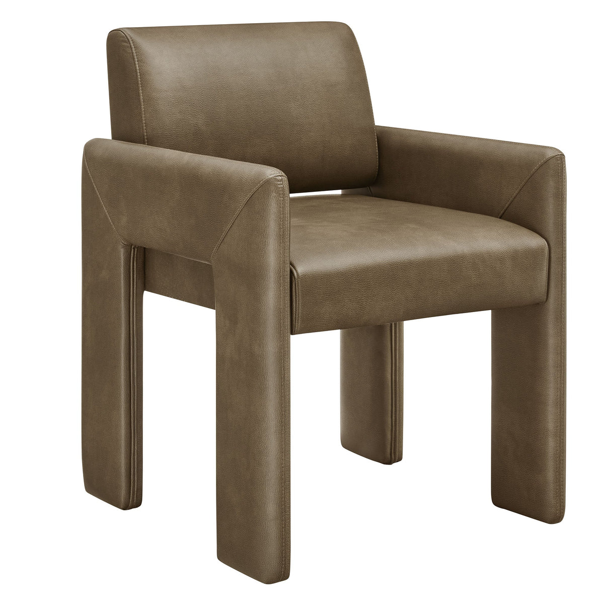 Daven Vegan Leather Dining Armchair by Modway