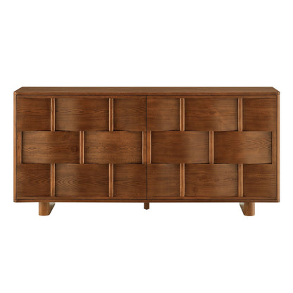 Foundry 71" Woven Design Buffet Storage Cabinet by Modway
