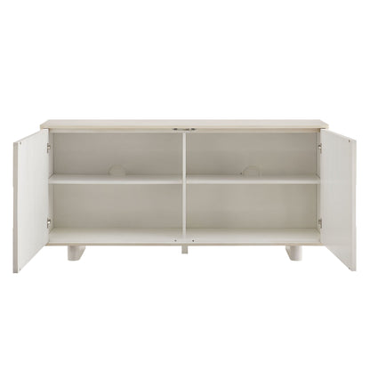 Foundry 71" Woven Design Buffet Storage Cabinet by Modway