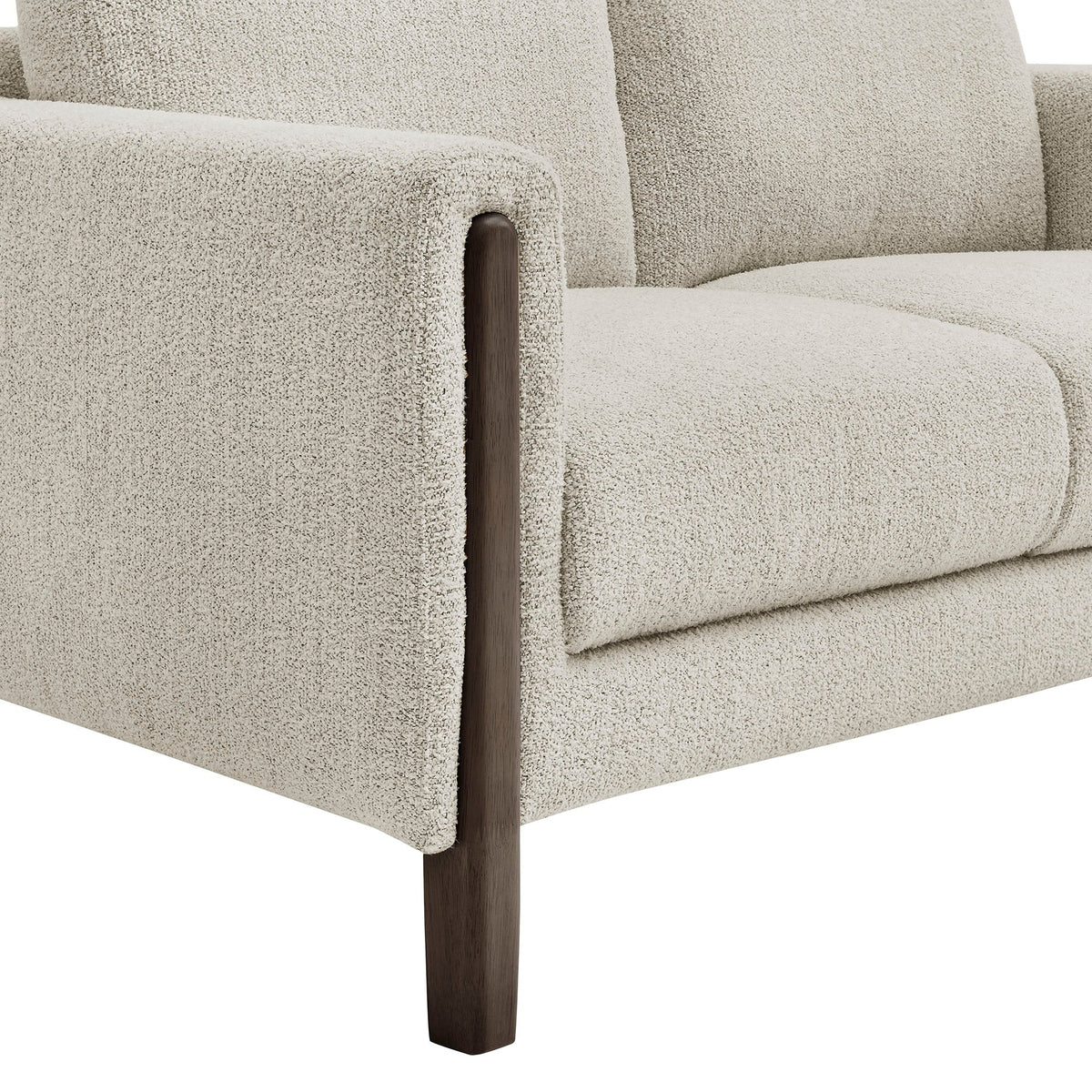 Hawken Boucle Fabric Loveseat by Modway