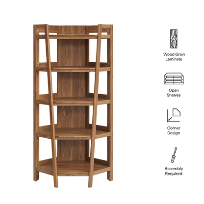 Bixby 71 Inch Corner Bookshelf by Modway