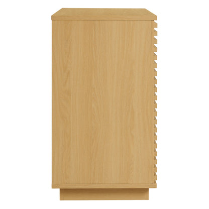 Render 2-Door Fluted Accent Cabinet by Modway