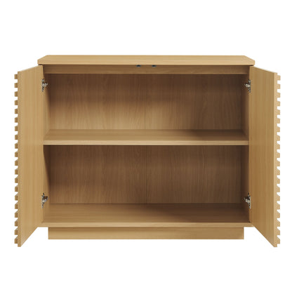 Render 2-Door Fluted Accent Cabinet by Modway