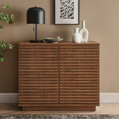 Render 2-Door Fluted Accent Cabinet by Modway