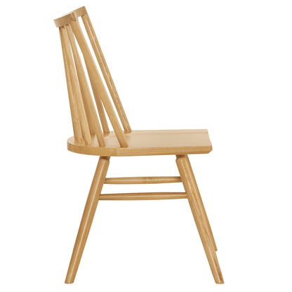 Alvar Spindle Back Dining Side Chairs Set of 2 by Modway