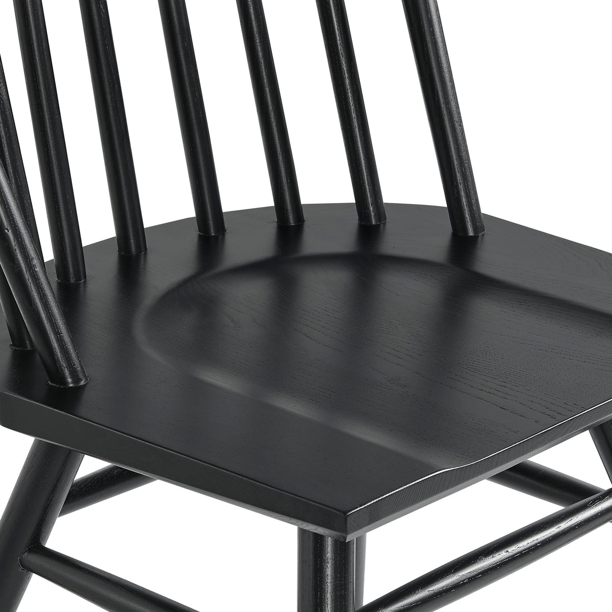 Alvar Spindle Back Dining Side Chairs Set of 2 by Modway