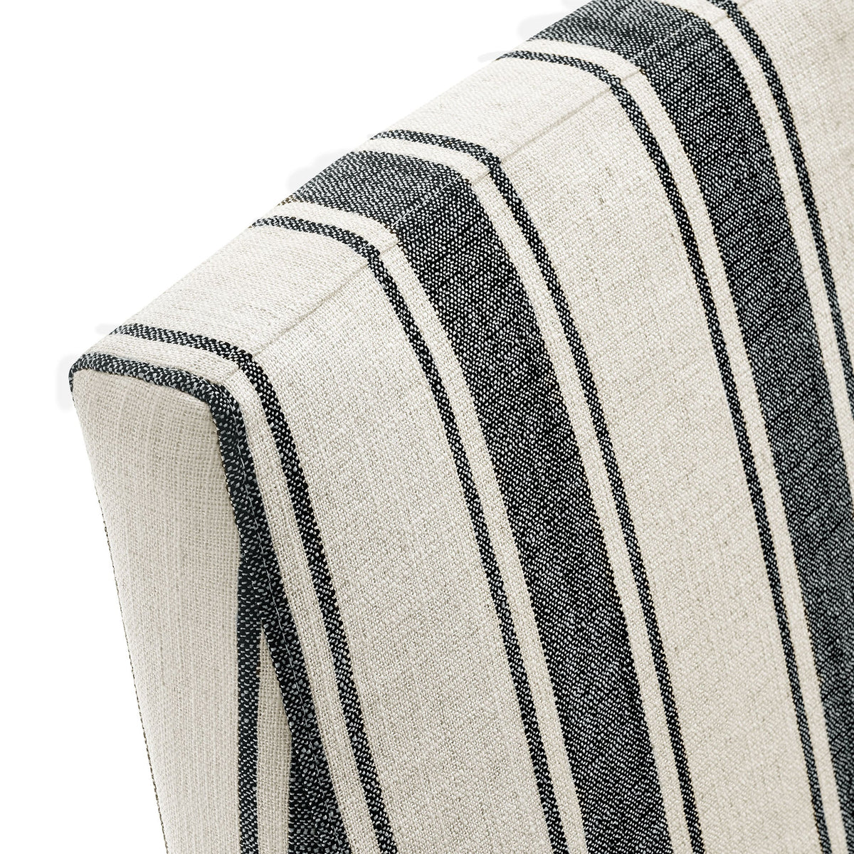 Tessera Striped Slipcovered Dining Side Chair by Modway