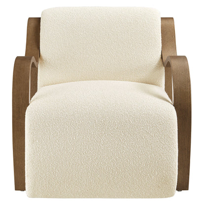 Atrium Lattice Boucle Accent Armchair by Modway