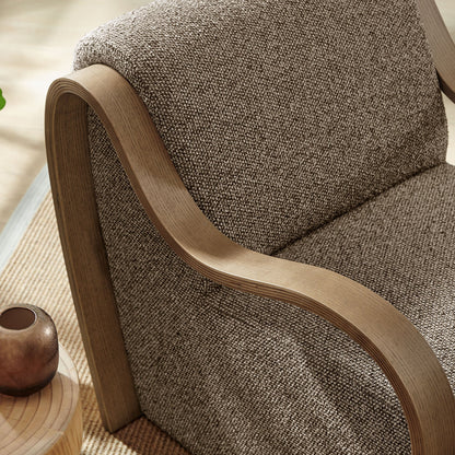 Atrium Lattice Boucle Accent Armchair by Modway