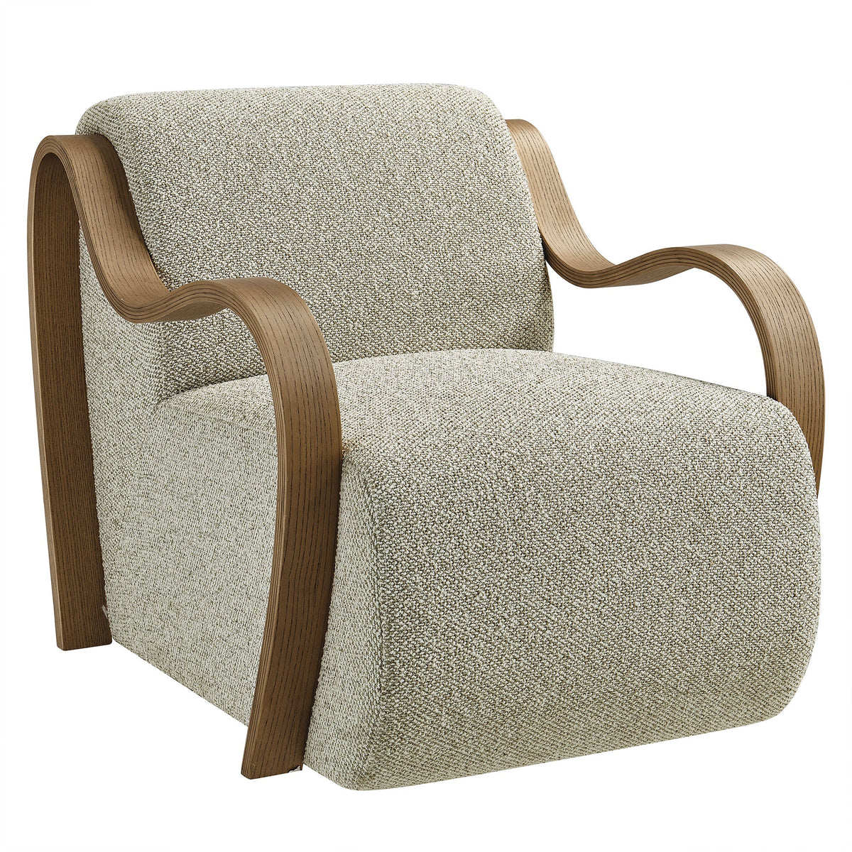 Atrium Lattice Boucle Accent Armchair by Modway