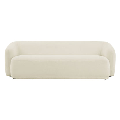 Monica 88 Inch Boucle Fabric Sofa by Modway