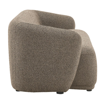 Monica 88 Inch Boucle Fabric Sofa by Modway