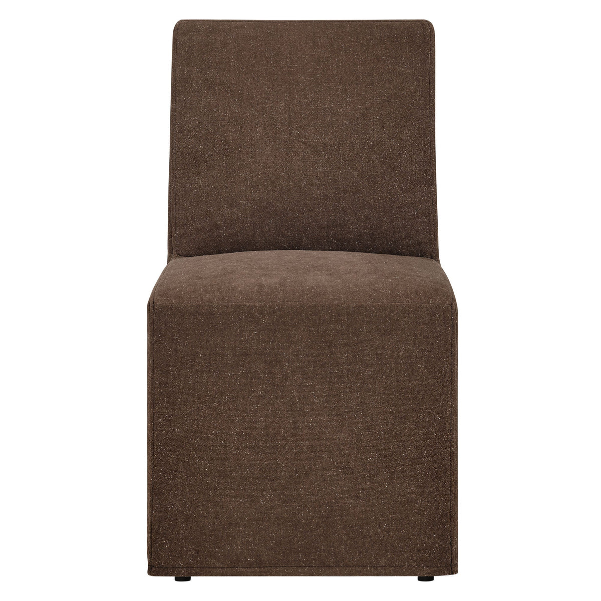 Tessera Upholstered Linen-Blend Slipcovered Dining Chair by Modway