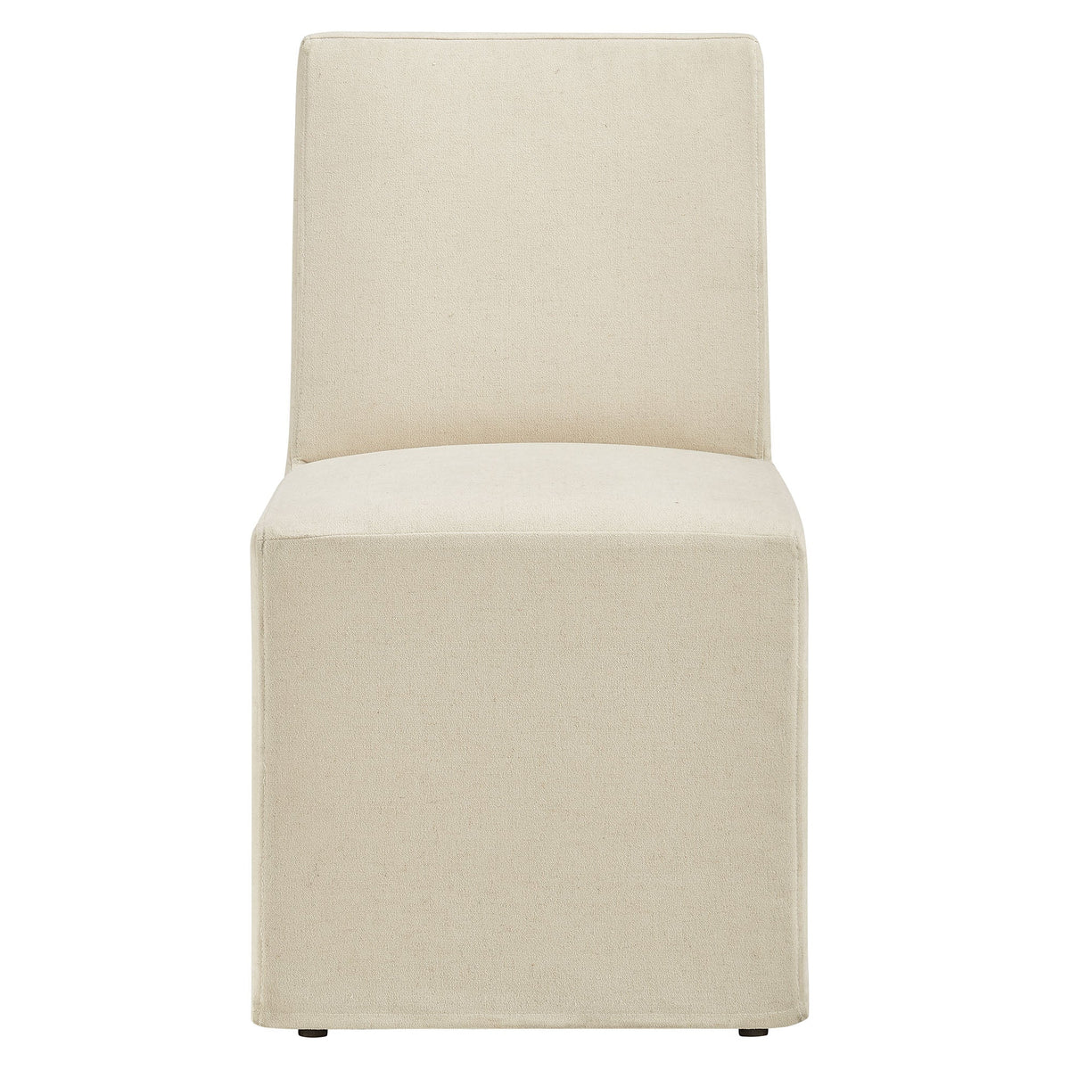 Tessera Upholstered Linen-Blend Slipcovered Dining Chair by Modway