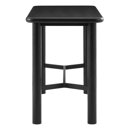 Alvia Rectangular 60" Oak Wood Bar Table by Modway