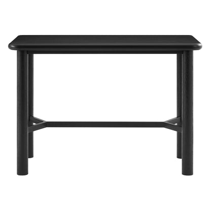Alvia Rectangular 60" Oak Wood Bar Table by Modway