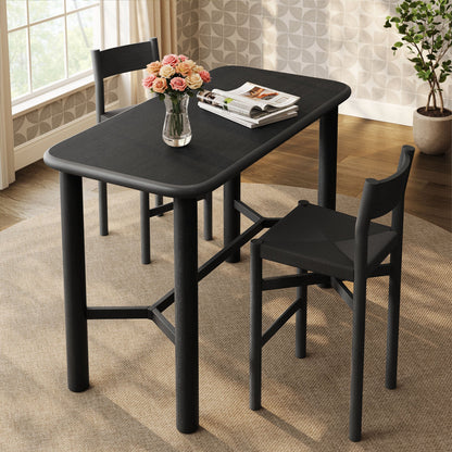 Alvia Rectangular 60" Oak Wood Bar Table by Modway