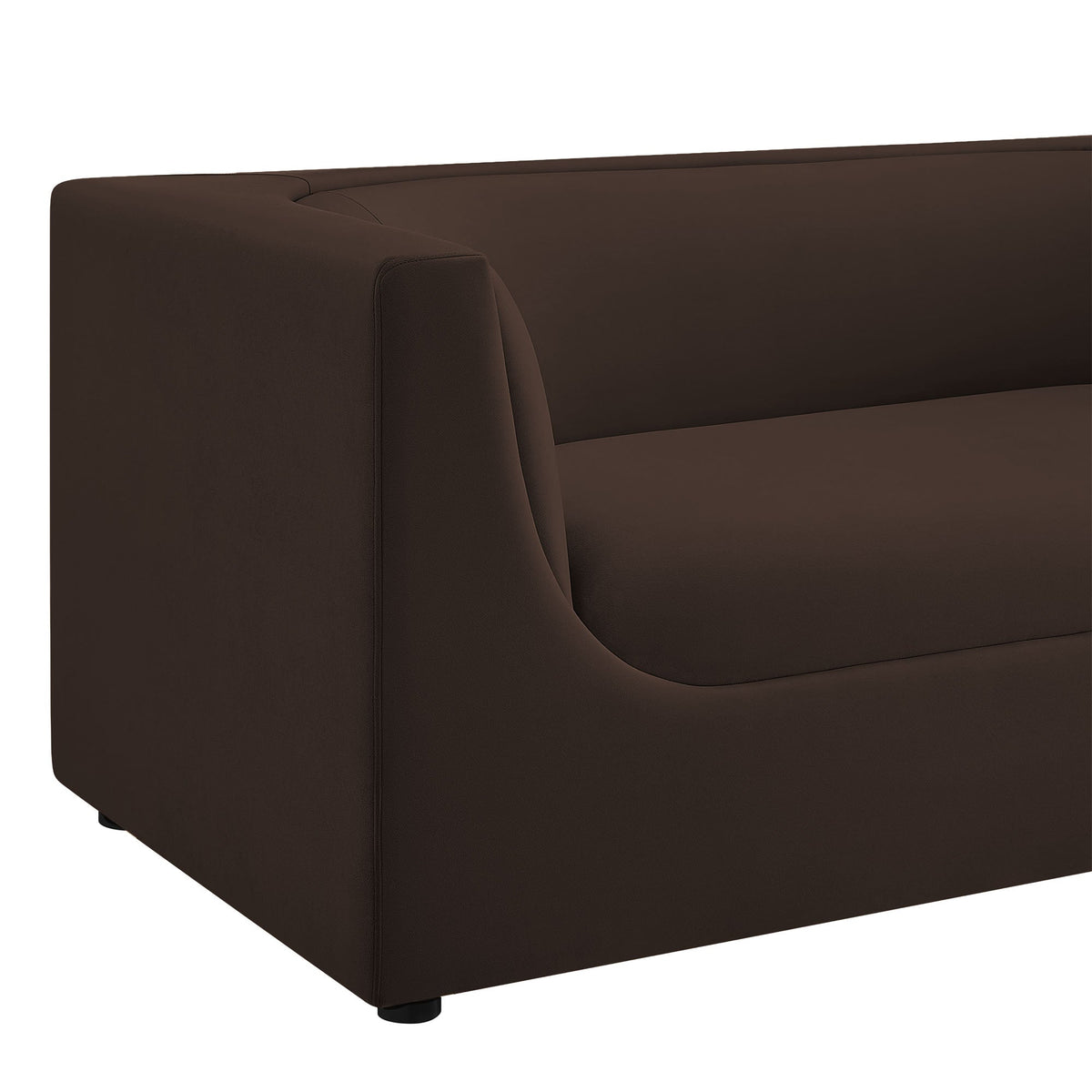 Hilda 67" Curved Back Performance Velvet Loveseat by Modway