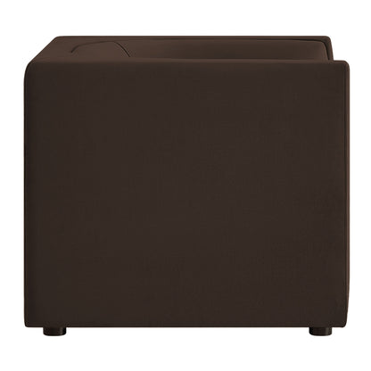 Hilda Curved Back Performance Velvet Armchair by Modway