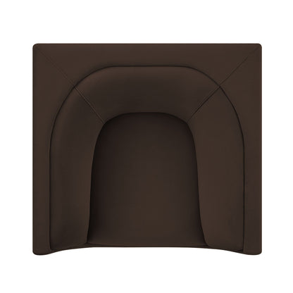 Hilda Curved Back Performance Velvet Armchair by Modway