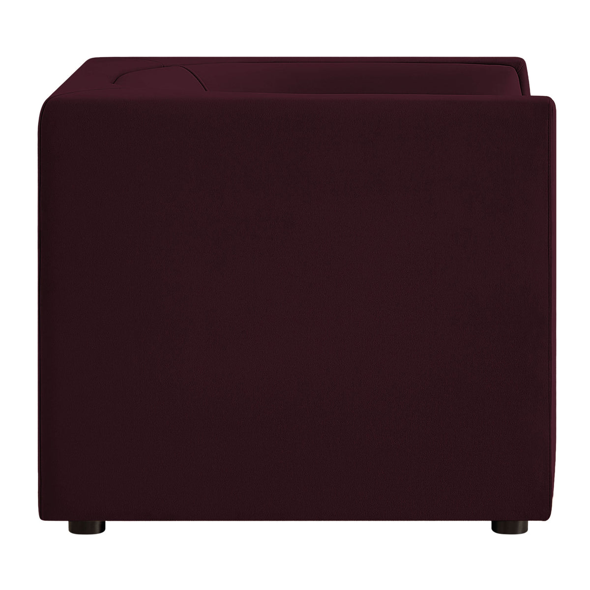 Hilda Curved Back Performance Velvet Armchair by Modway
