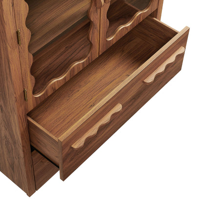 Rory 76 Inch Arched  Display Cabinet by Modway