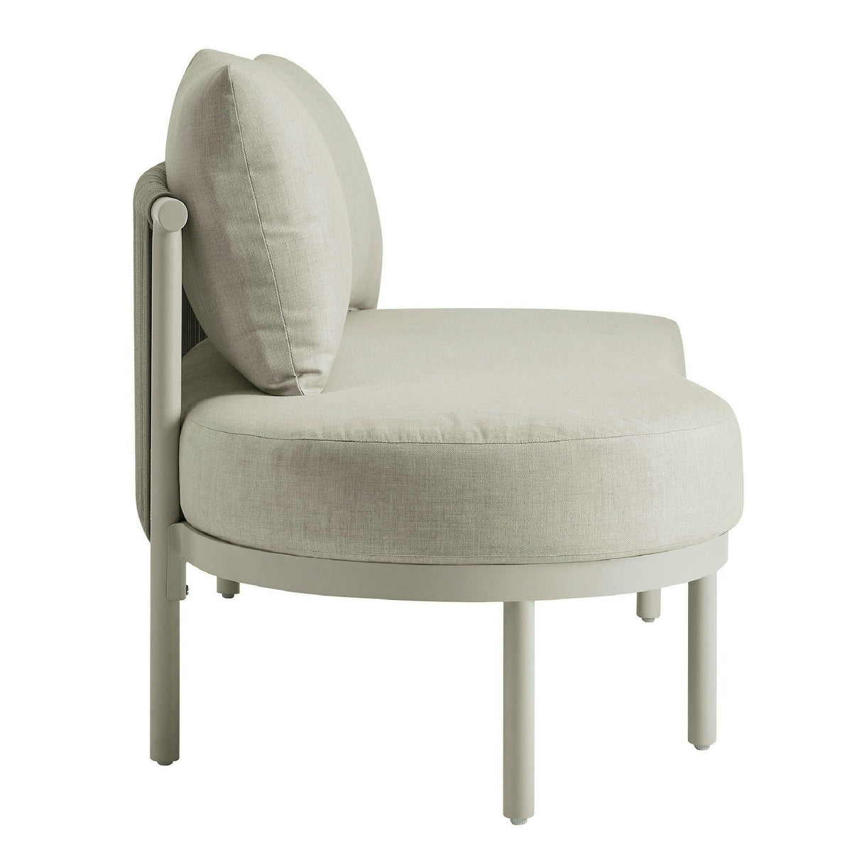 Porta 2 Piece Outdoor Patio Aluminum Modular Sofa by Modway