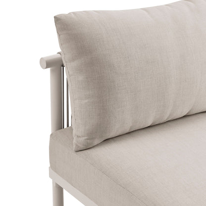 Porta 2 Piece Outdoor Patio Aluminum Modular Sofa by Modway
