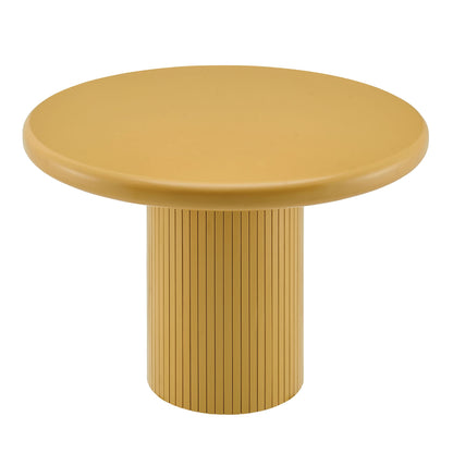 Belmonte 45 Inch Painted Wood Round Pedestal Dining Table by Modway