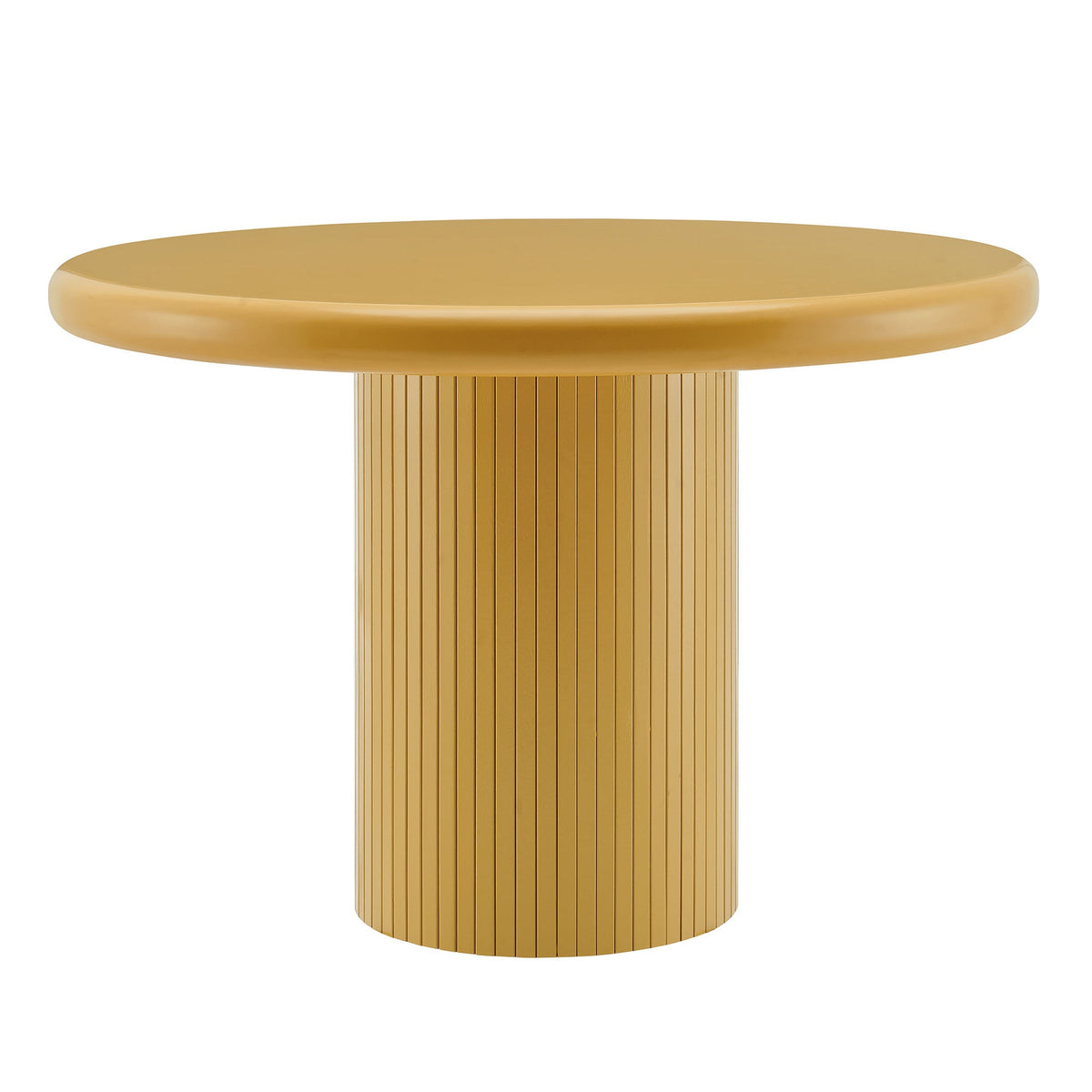 Belmonte 45 Inch Painted Wood Round Pedestal Dining Table by Modway