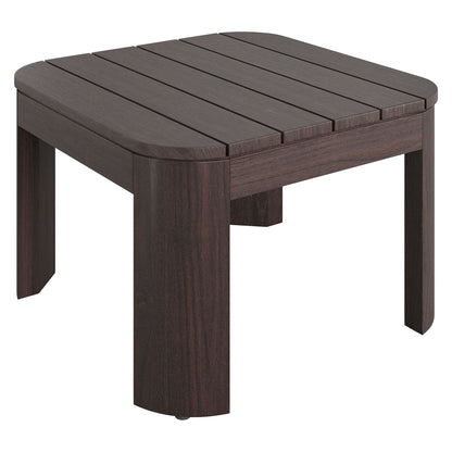 Kona Outdoor Patio Teak Wood Side Table by Modway