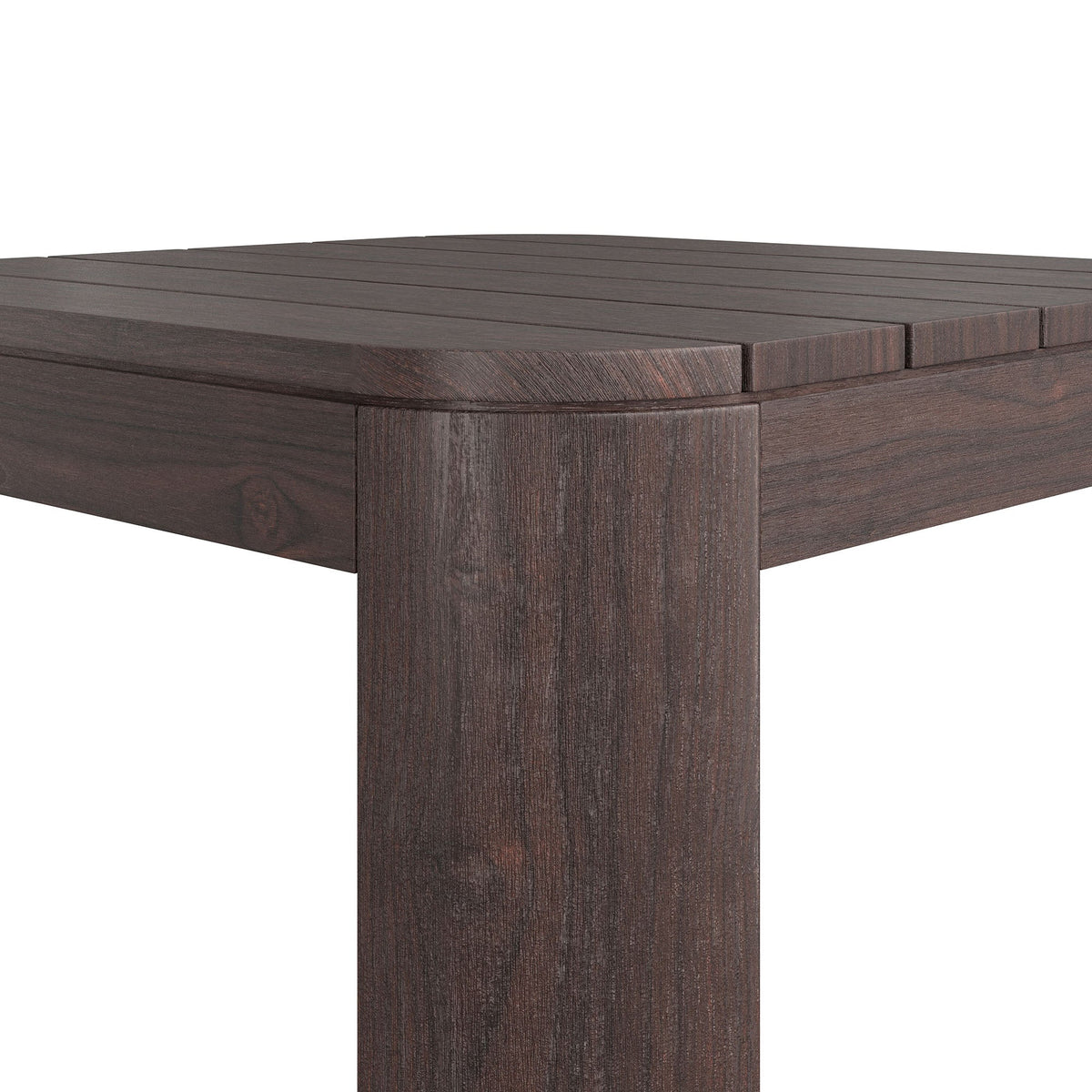Kona Outdoor Patio Teak Wood Side Table by Modway