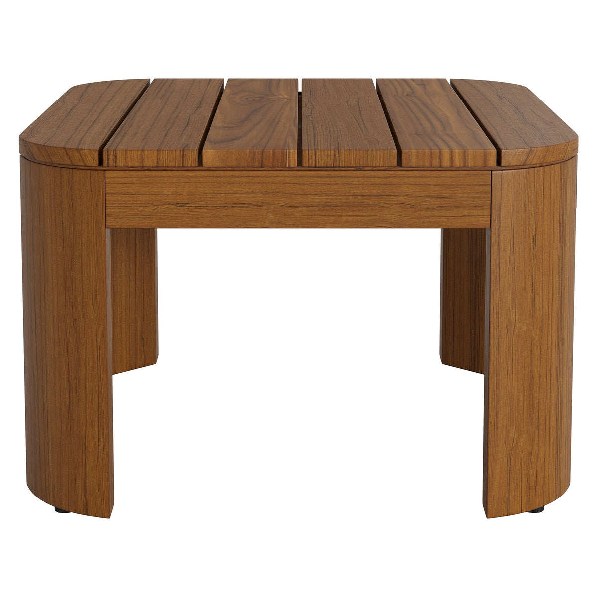 Kona Outdoor Patio Teak Wood Side Table by Modway