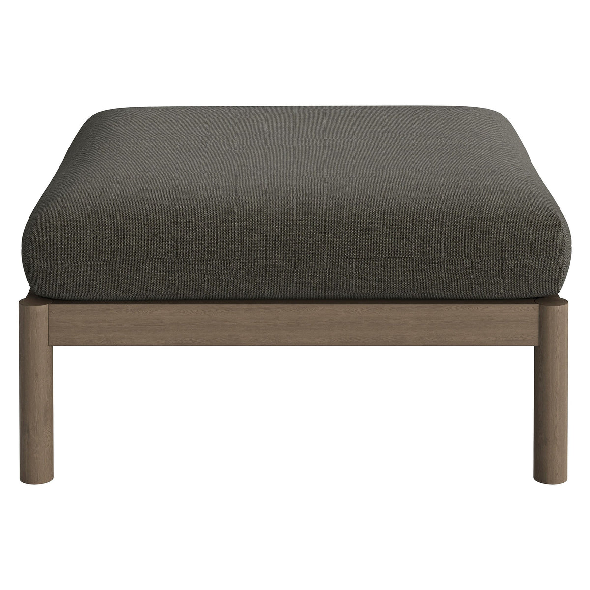 Eleni 2-Piece Outdoor Patio Teak Wood Loveseat with Ottoman Set by Modway