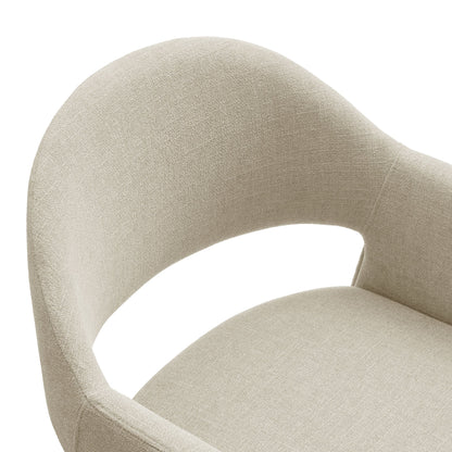 Talia 37 Inch Upholstered Fabric Counter Stool by Modway