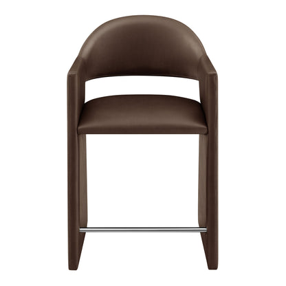 Talia 37 Inch Vegan Leather Counter Stool by Modway