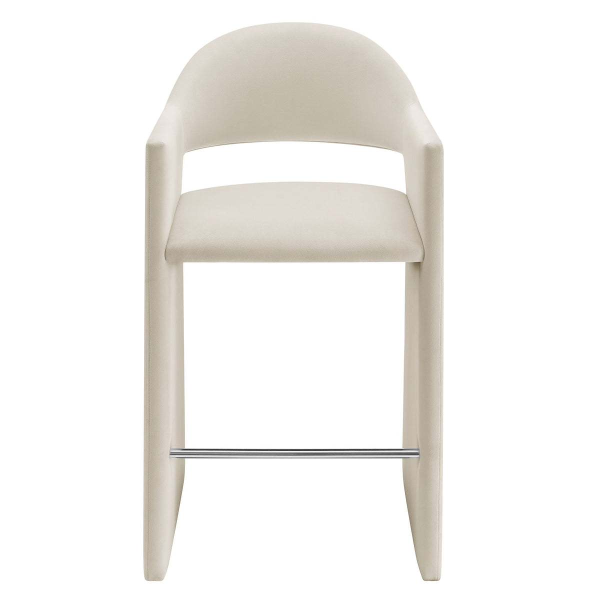 Talia 41 Inch Performance Velvet Bar Stool by Modway
